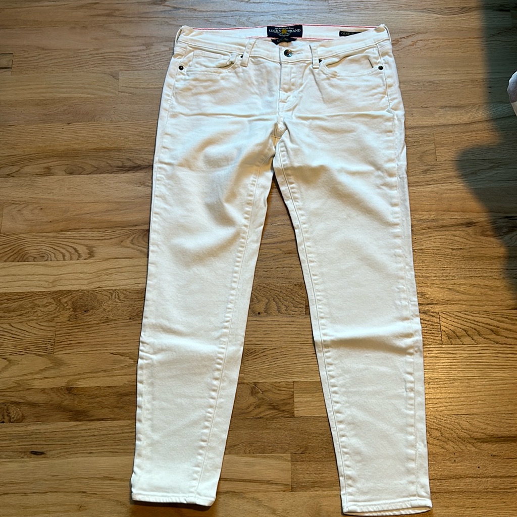 Lucky Brand White Jeans